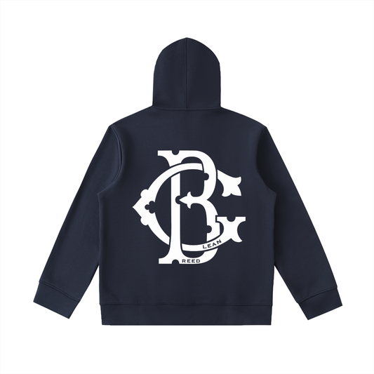 Clean Bread Essential Heavyweight High Neck Zip-Up Hoodie