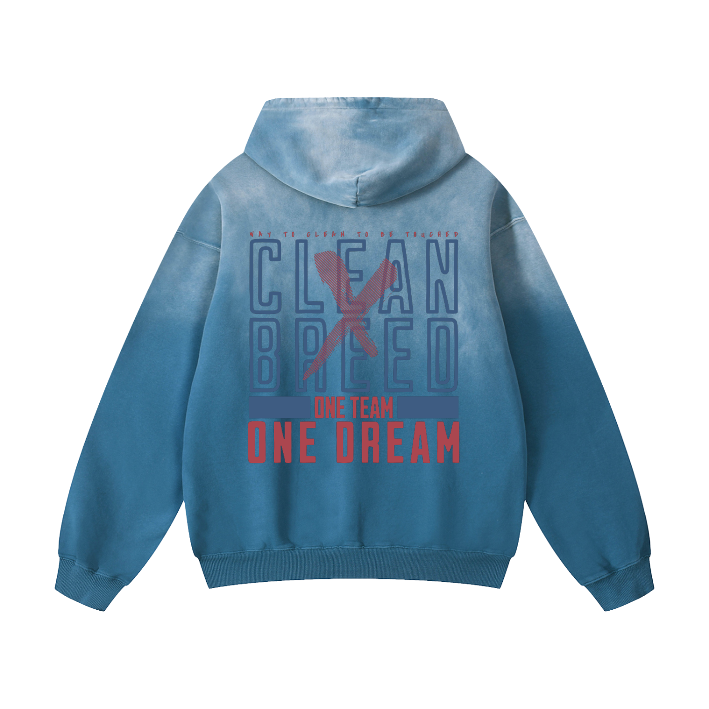 Clean Breed Heavyweight Sunfade Oversized Hoodie