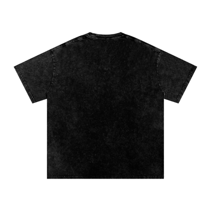 Clean Breed Members Only Snow Washed Oversized Cotton T-Shirt