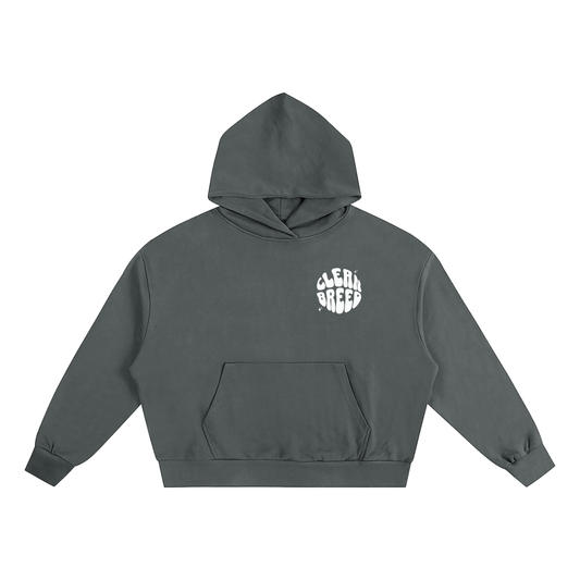 Clean Breed Retro Boxy Oversized Hoodie