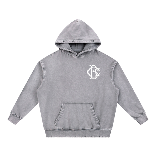 Clean Breed Snow Wash Heavyweight  Hoodie