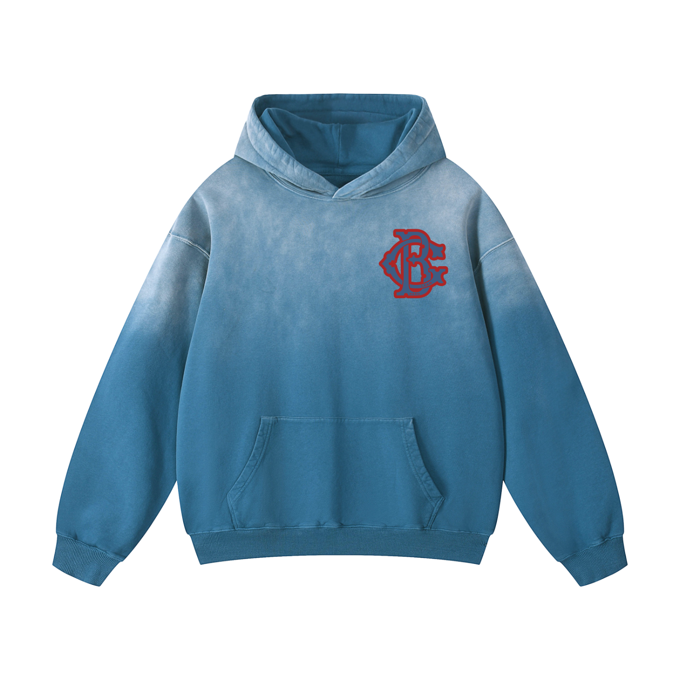 Clean Breed Heavyweight Sunfade Oversized Hoodie