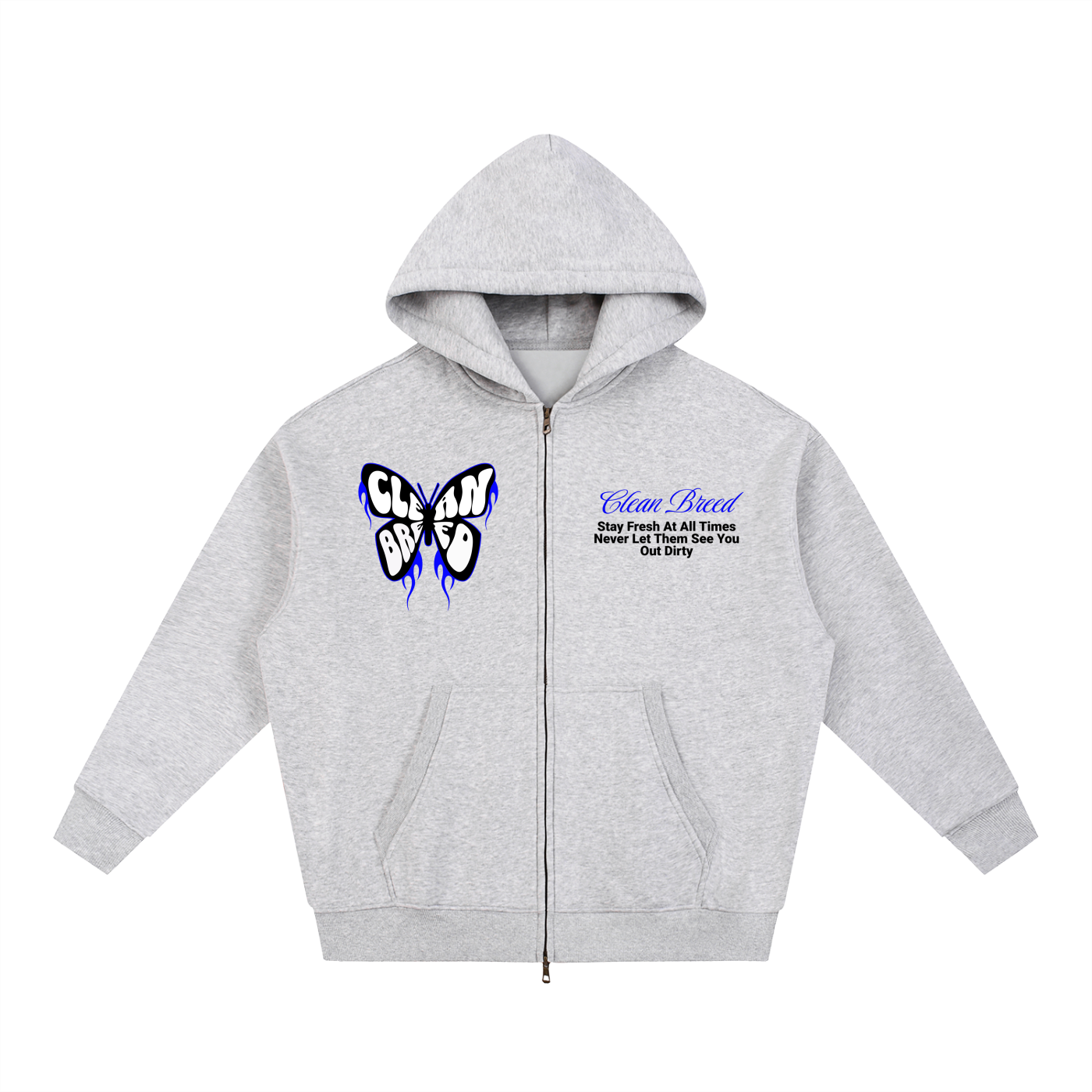 Clean Breed Never Let Them See You Sweat  Essential Oversized Boxy Hoodie