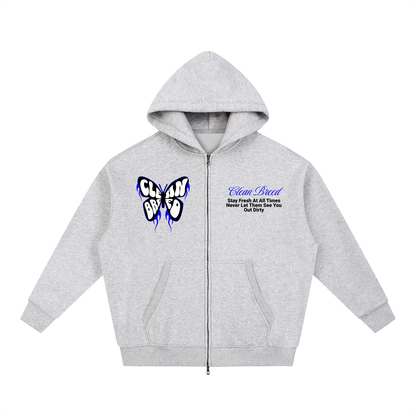 Clean Breed Never Let Them See You Sweat  Essential Oversized Boxy Hoodie